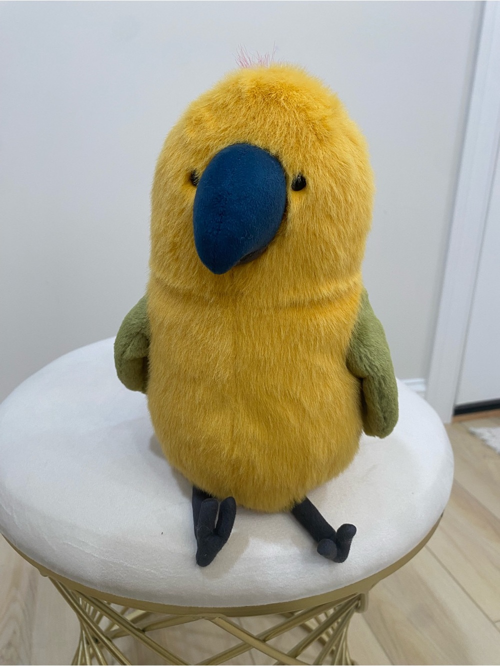 Jellycat Budgeby Parrot Bird Animal Summer - Authentic